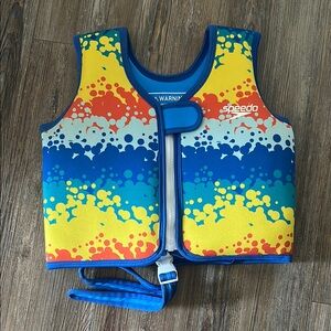 Speedo Kids' Yellow & Blue Swim Vest